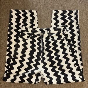 Cider Wave Pattern Pants